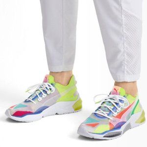 Puma Men's LQDCELL Optic Sheer Neon Multicolor Size 9